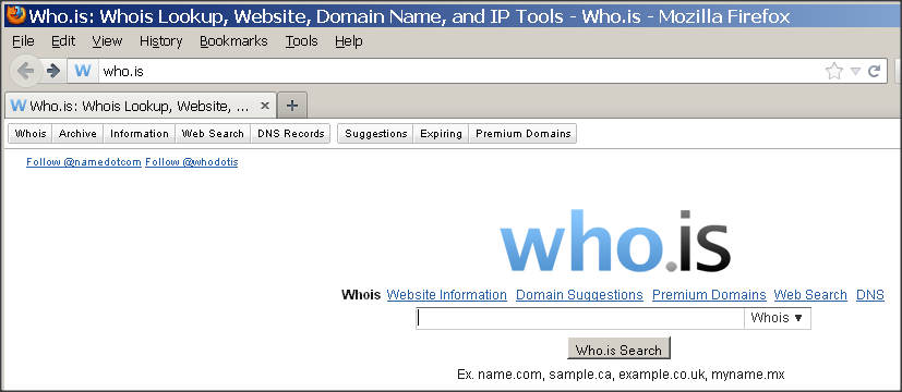 Whois IP Lookup – free online whois tool 